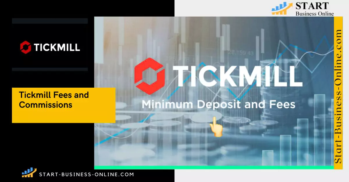 Tickmill fees and commissions