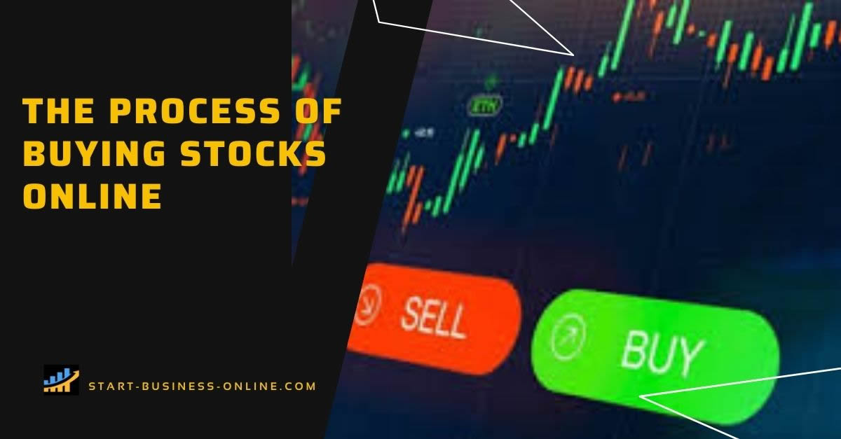 process of buying stocks online