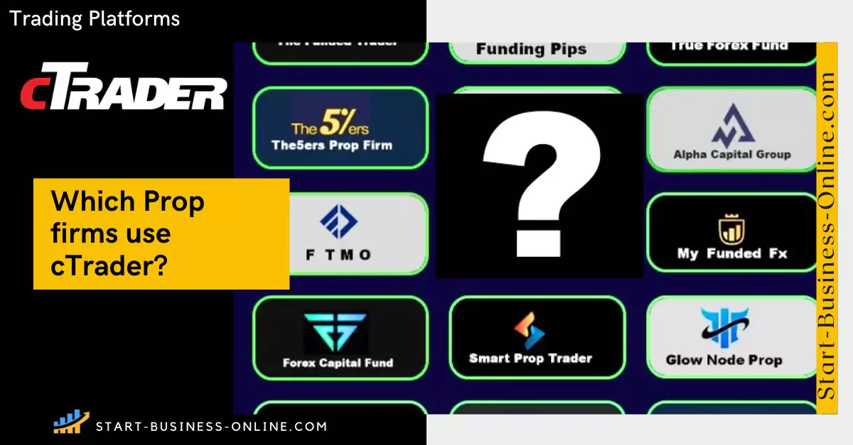 Which Prop firms use cTrader?