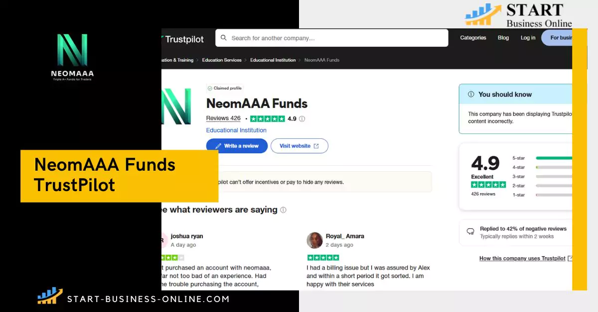 NeomAAA Funds  Read TrustPilot Customer Reviews, Feedback and Complaints